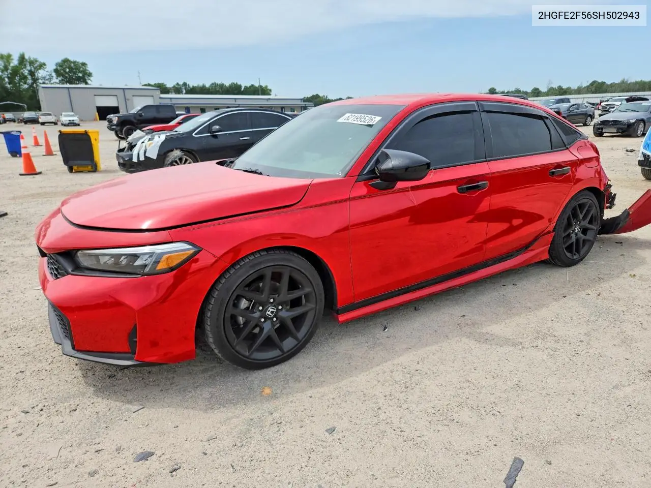 2HGFE2F56SH502943 2025 Honda Civic Sport