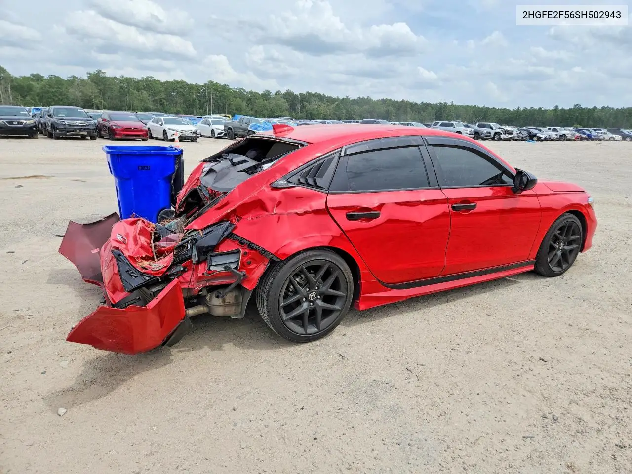 2HGFE2F56SH502943 2025 Honda Civic Sport