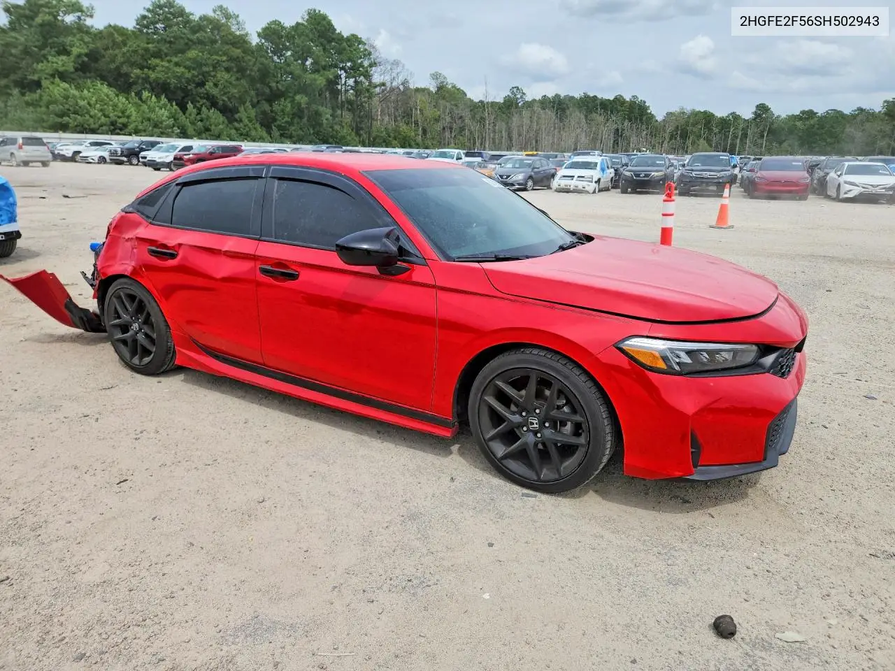 2HGFE2F56SH502943 2025 Honda Civic Sport