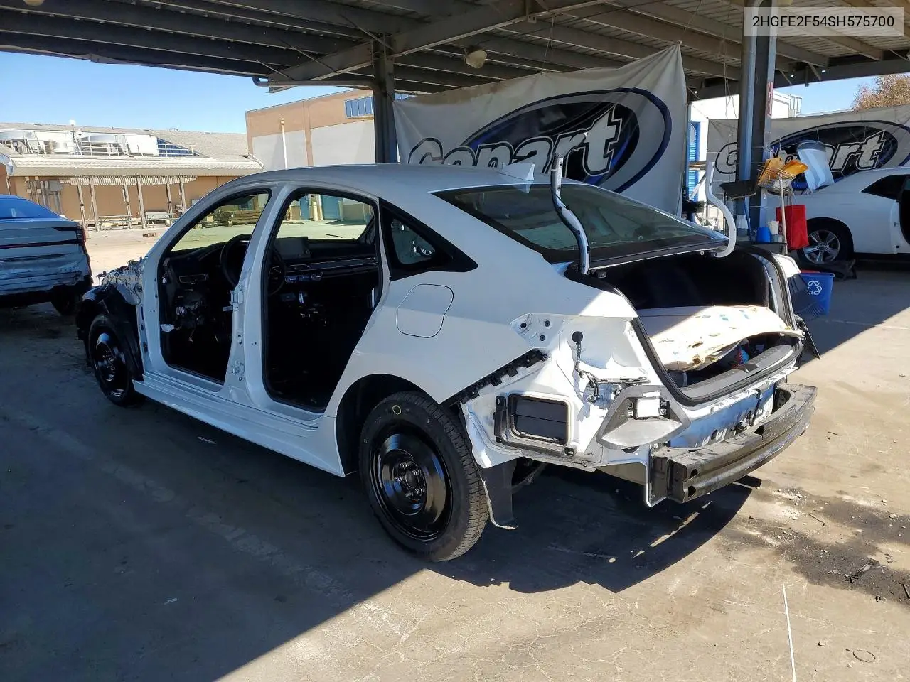 2025 Honda Civic Sport VIN: 2HGFE2F54SH575700 Lot: 62350516