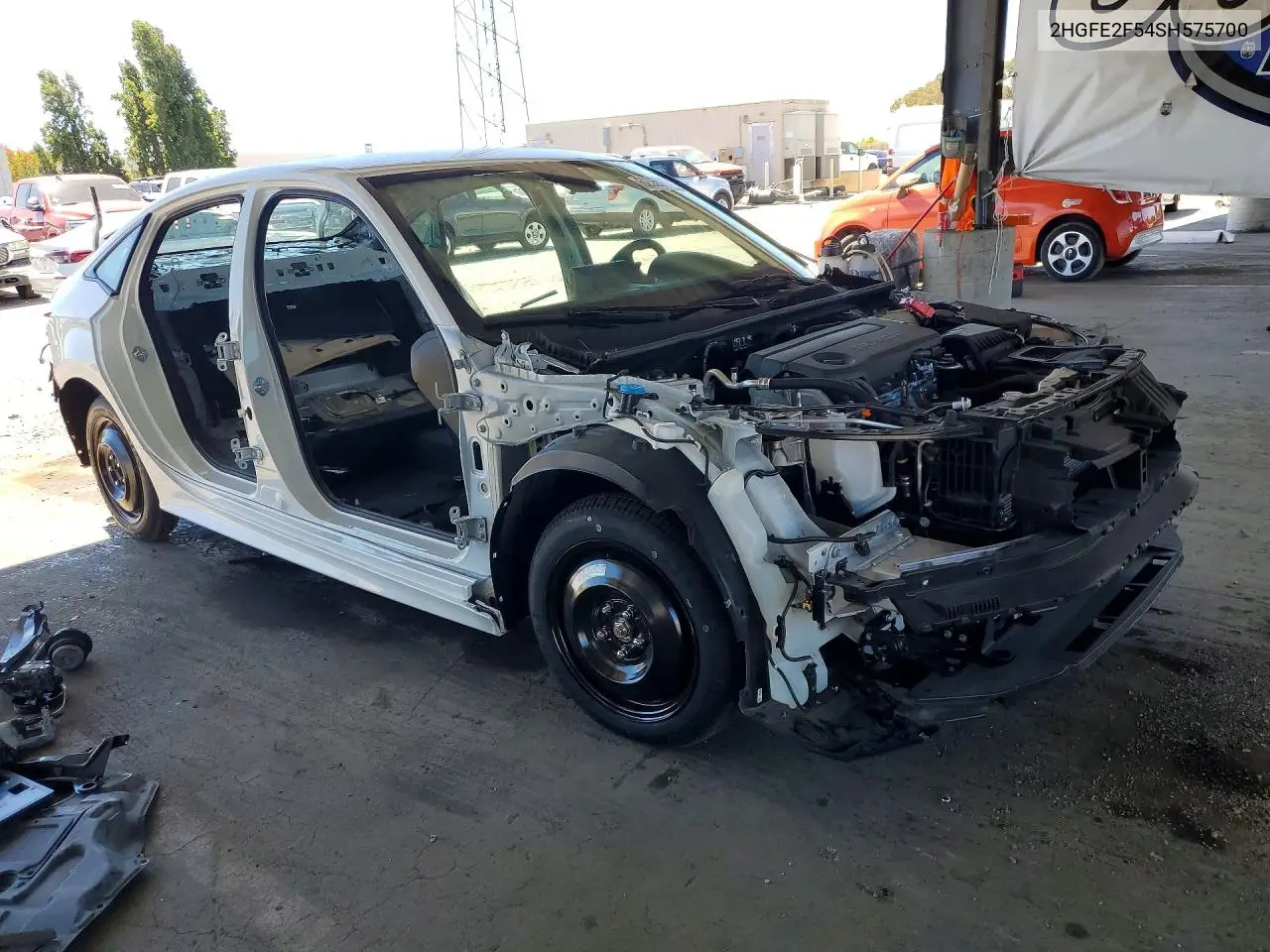 2025 Honda Civic Sport VIN: 2HGFE2F54SH575700 Lot: 62350516