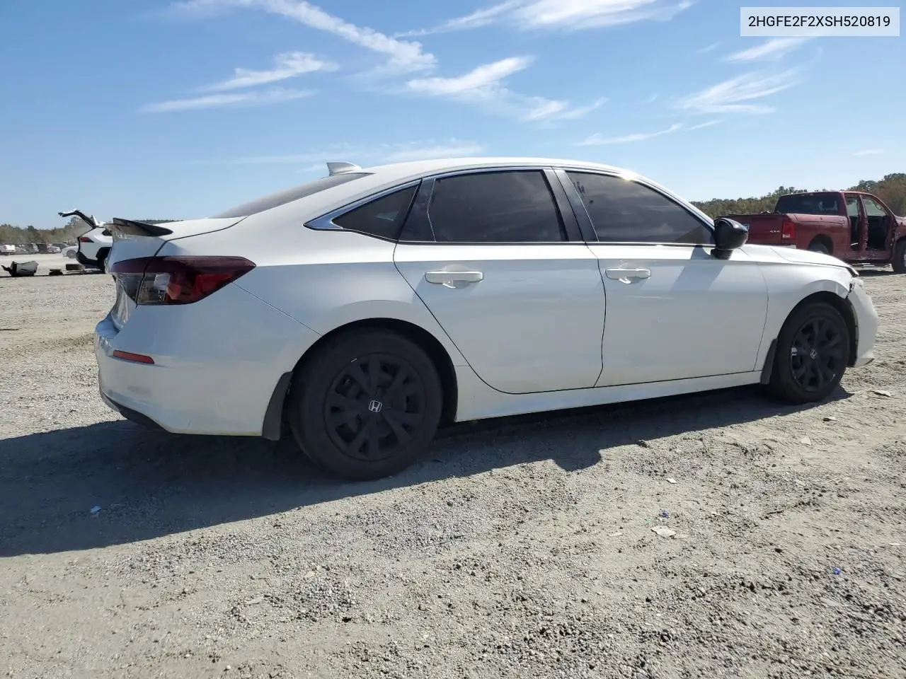2HGFE2F2XSH520819 2025 Honda Civic Lx