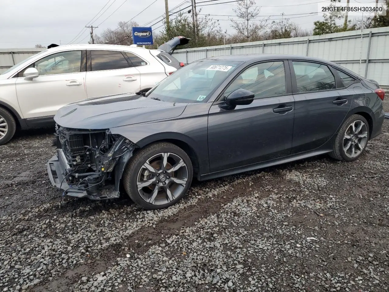 2HGFE4F86SH303400 2025 Honda Civic Sport
