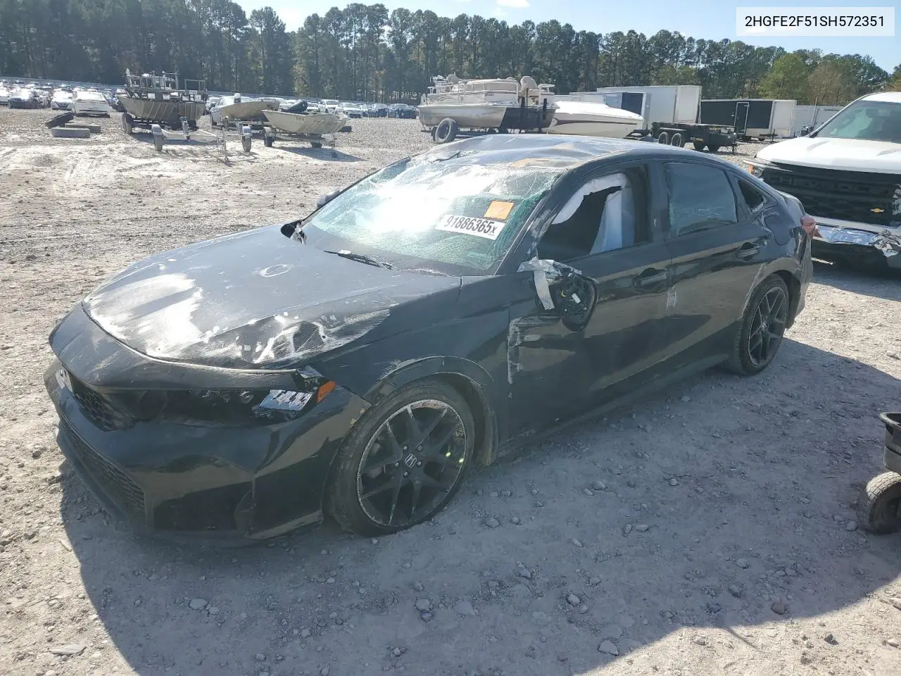2HGFE2F51SH572351 2025 Honda Civic Sport