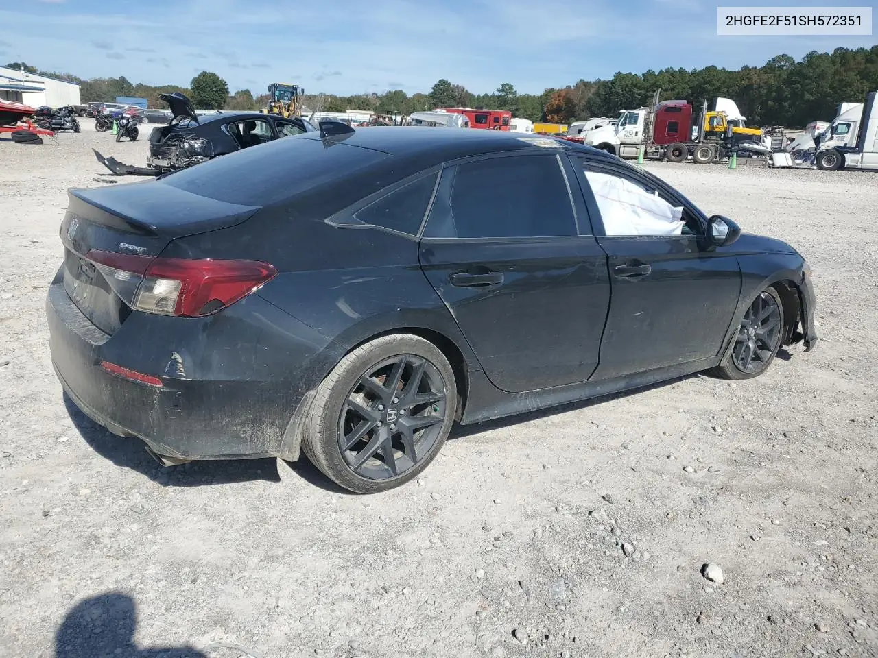 2HGFE2F51SH572351 2025 Honda Civic Sport