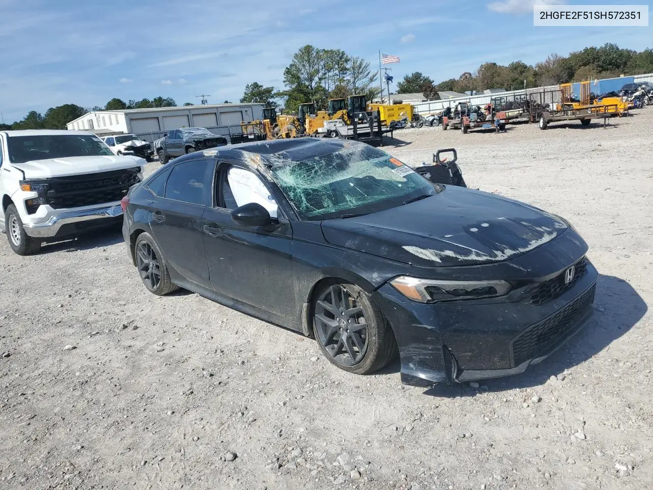 2HGFE2F51SH572351 2025 Honda Civic Sport