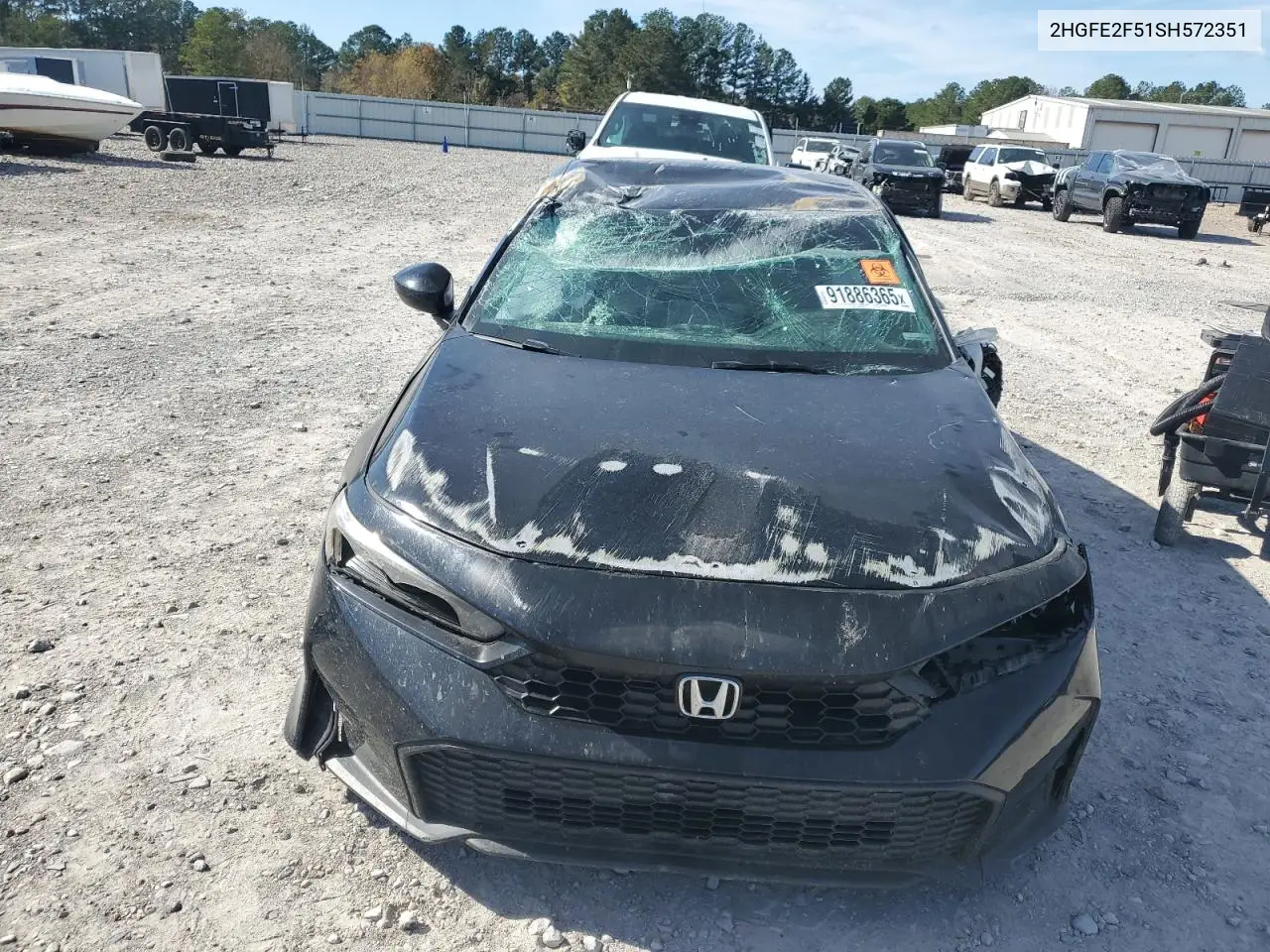2HGFE2F51SH572351 2025 Honda Civic Sport