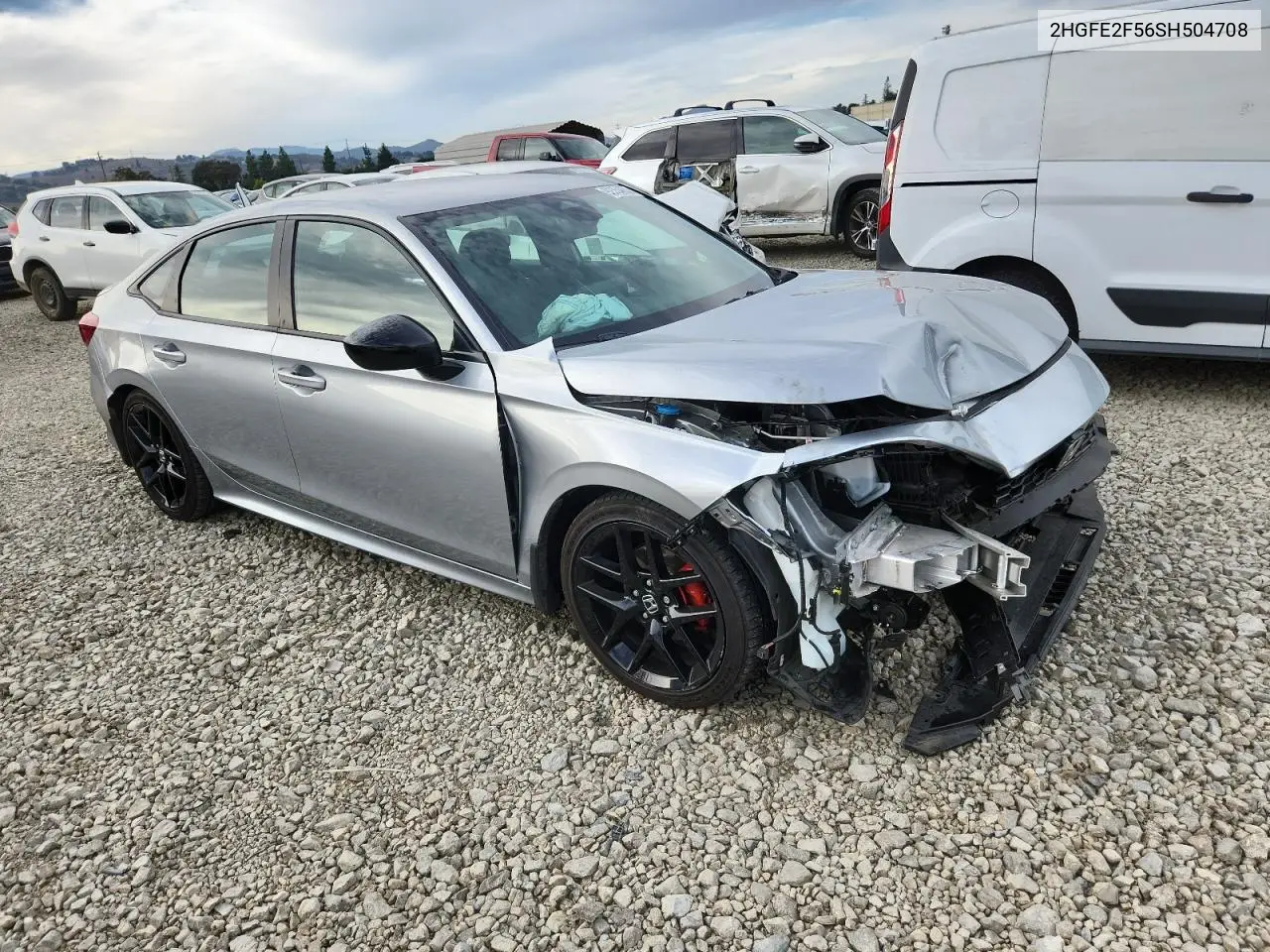 2HGFE2F56SH504708 2025 Honda Civic Sport