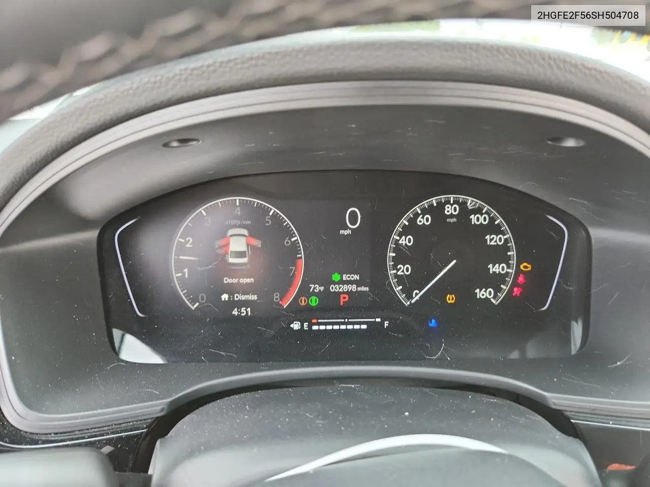 2HGFE2F56SH504708 2025 Honda Civic Sport