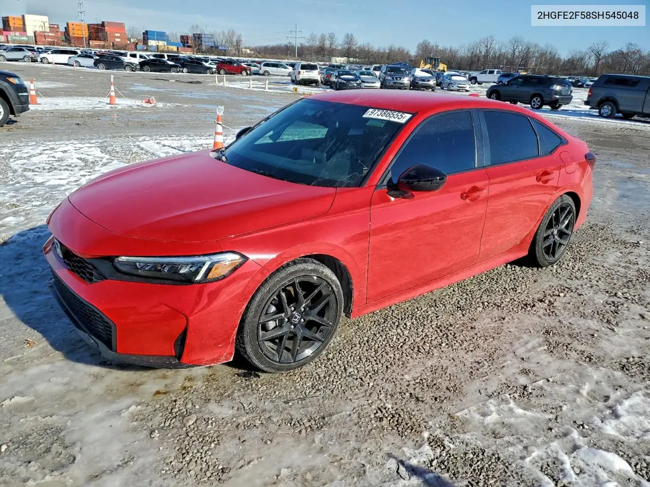 2HGFE2F58SH545048 2025 Honda Civic Sport