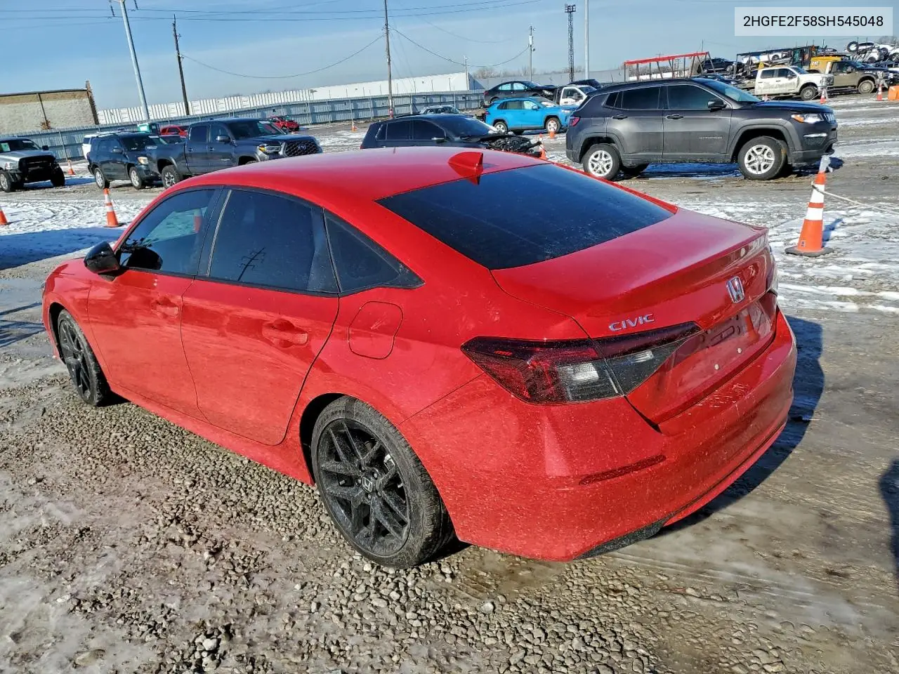 2HGFE2F58SH545048 2025 Honda Civic Sport