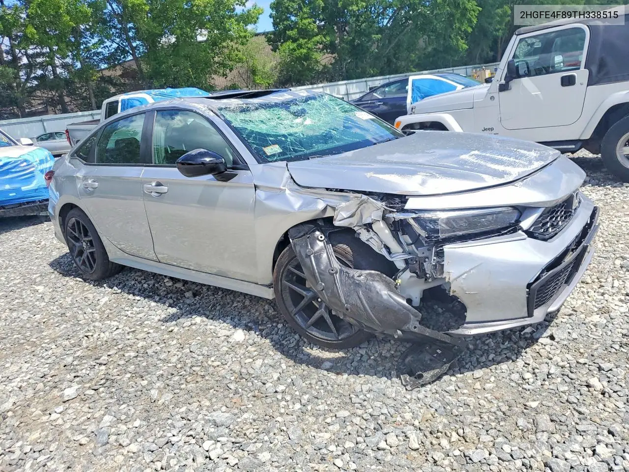 2026 Honda Civic Sport VIN: 2HGFE4F89TH338515 Lot: 56867646