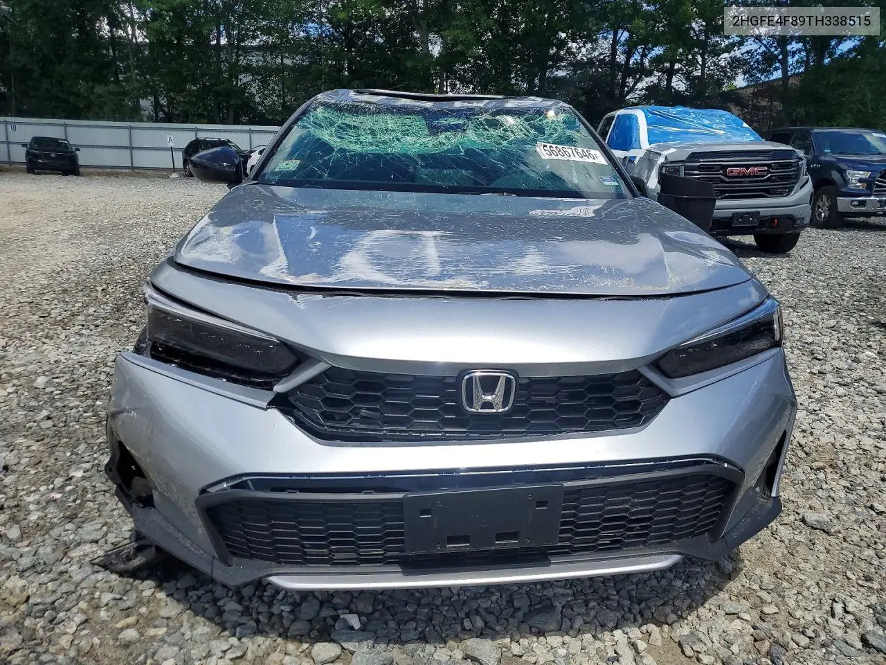 2026 Honda Civic Sport VIN: 2HGFE4F89TH338515 Lot: 56867646