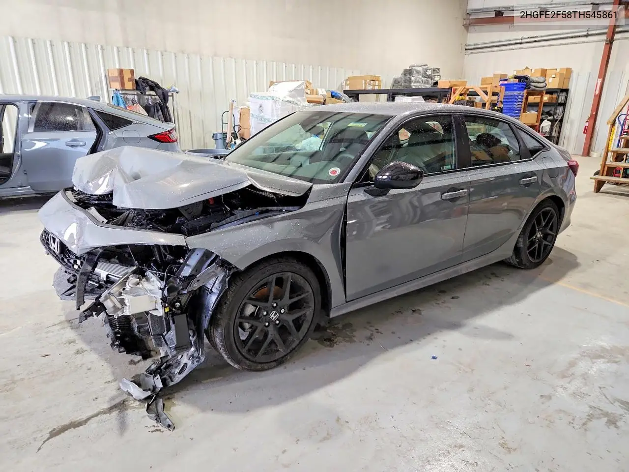 2026 Honda Civic Sport VIN: 2HGFE2F58TH545861 Lot: 60582056