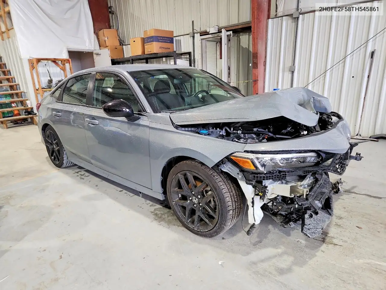 2026 Honda Civic Sport VIN: 2HGFE2F58TH545861 Lot: 60582056