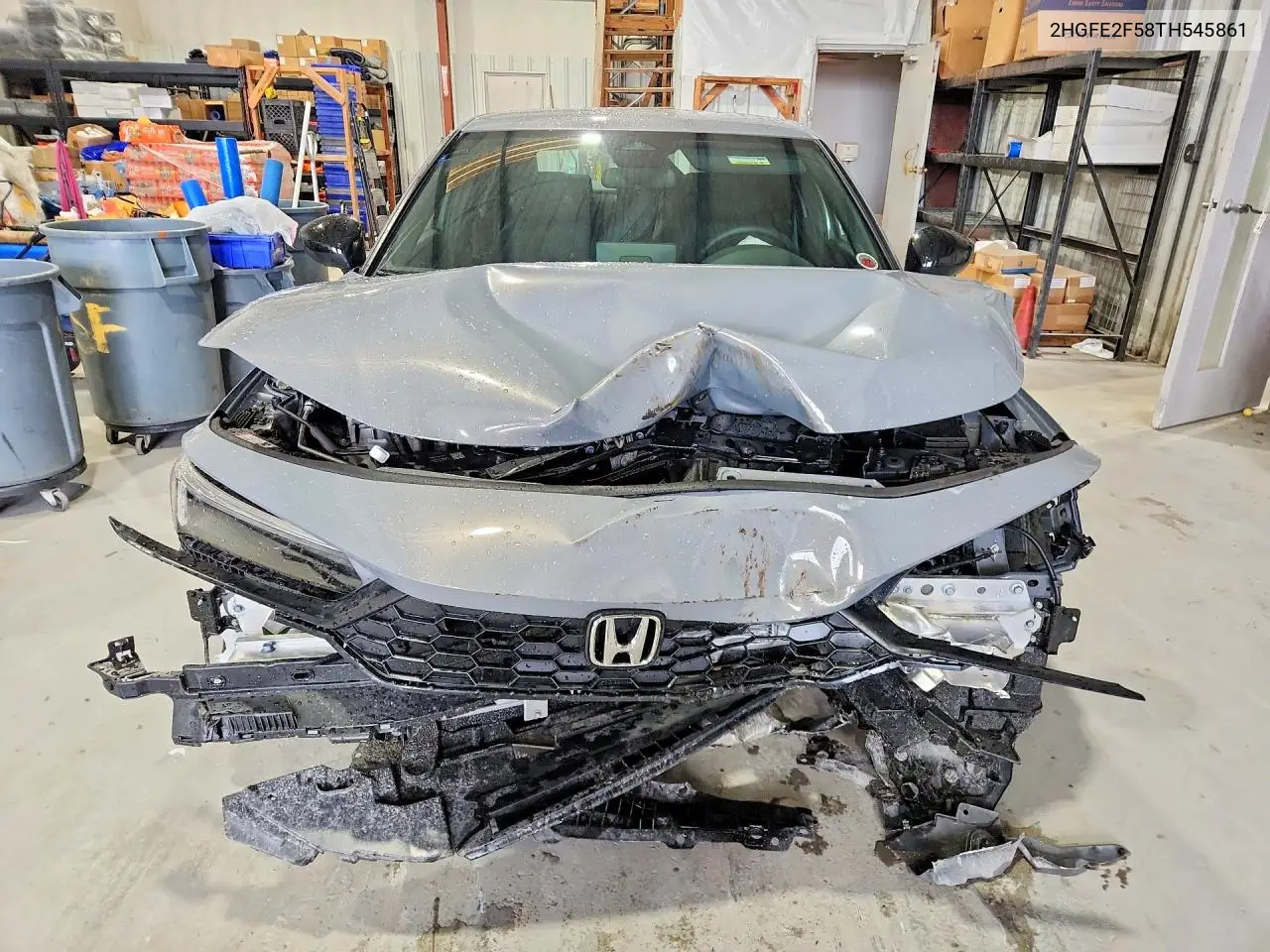 2026 Honda Civic Sport VIN: 2HGFE2F58TH545861 Lot: 60582056