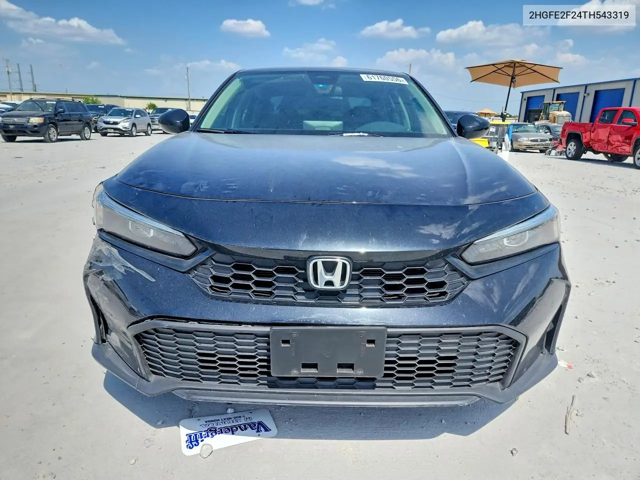 2HGFE2F24TH543319 2026 Honda Civic Lx