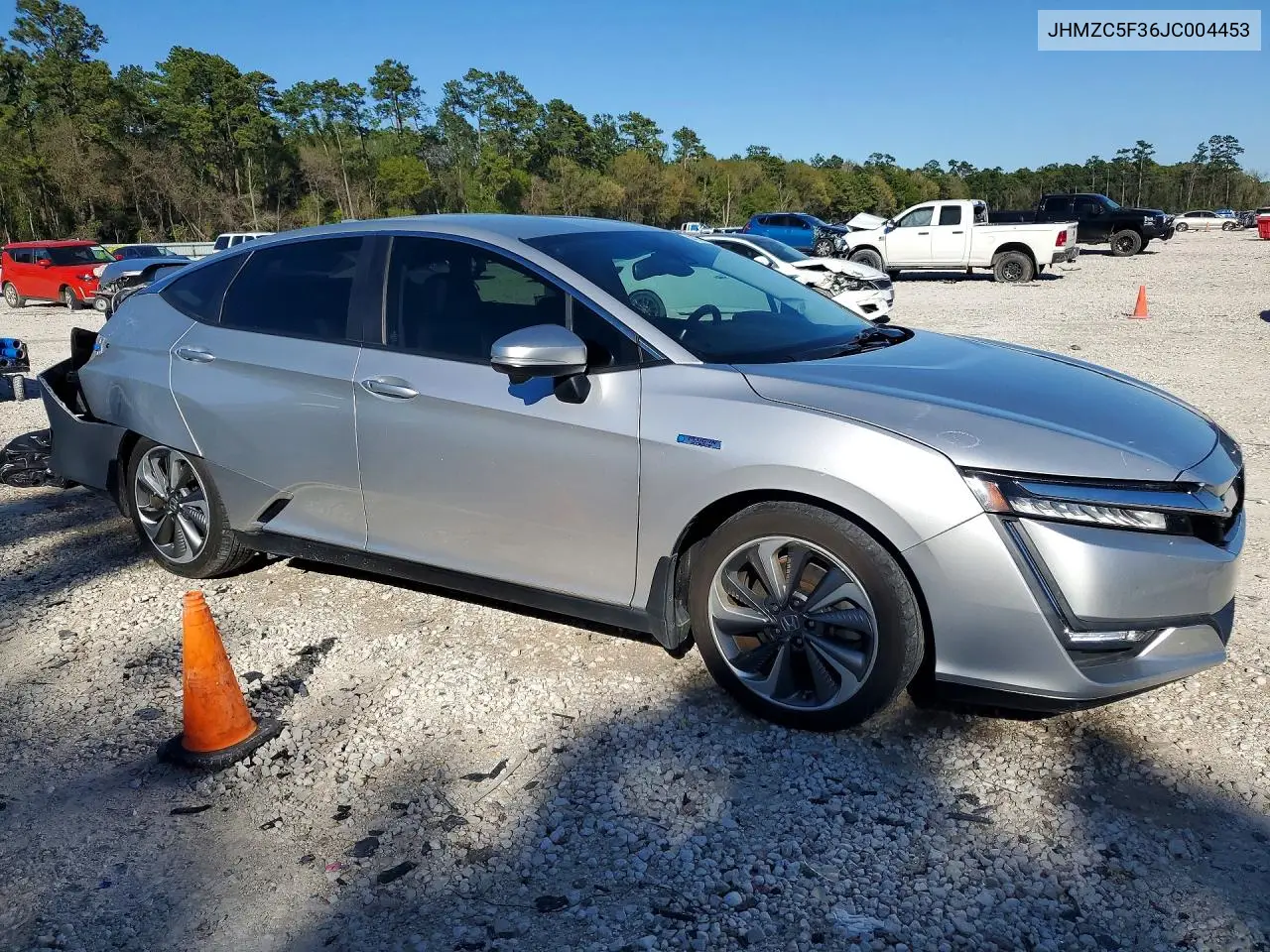 2018 Honda Clarity Touring VIN: JHMZC5F36JC004453 Lot: 45761866
