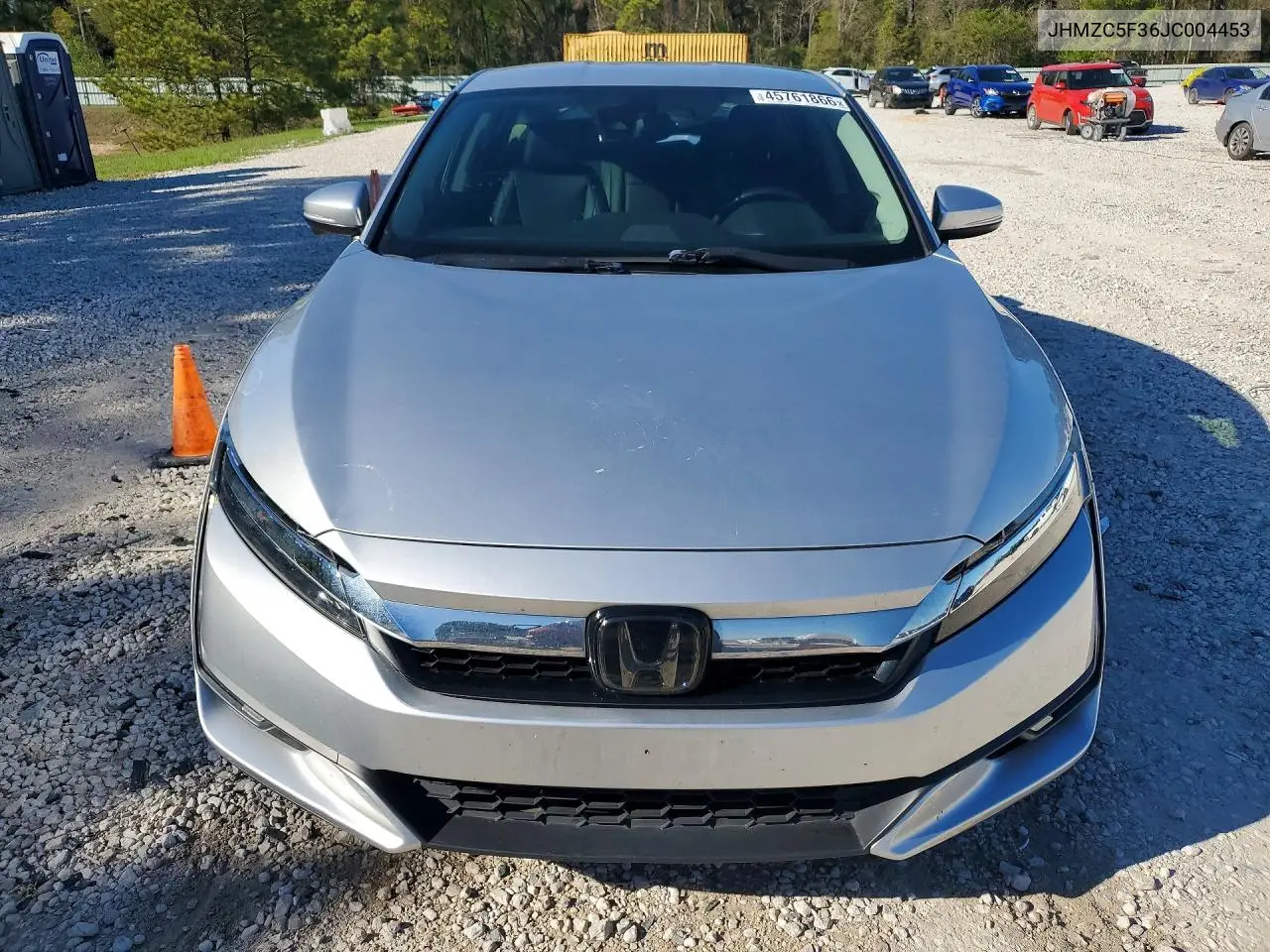 2018 Honda Clarity Touring VIN: JHMZC5F36JC004453 Lot: 45761866
