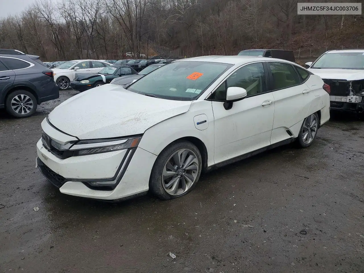 2018 Honda Clarity Touring VIN: JHMZC5F34JC003706 Lot: 46093216