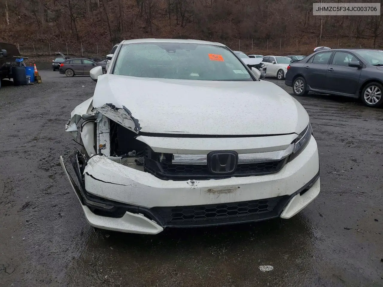 2018 Honda Clarity Touring VIN: JHMZC5F34JC003706 Lot: 46093216