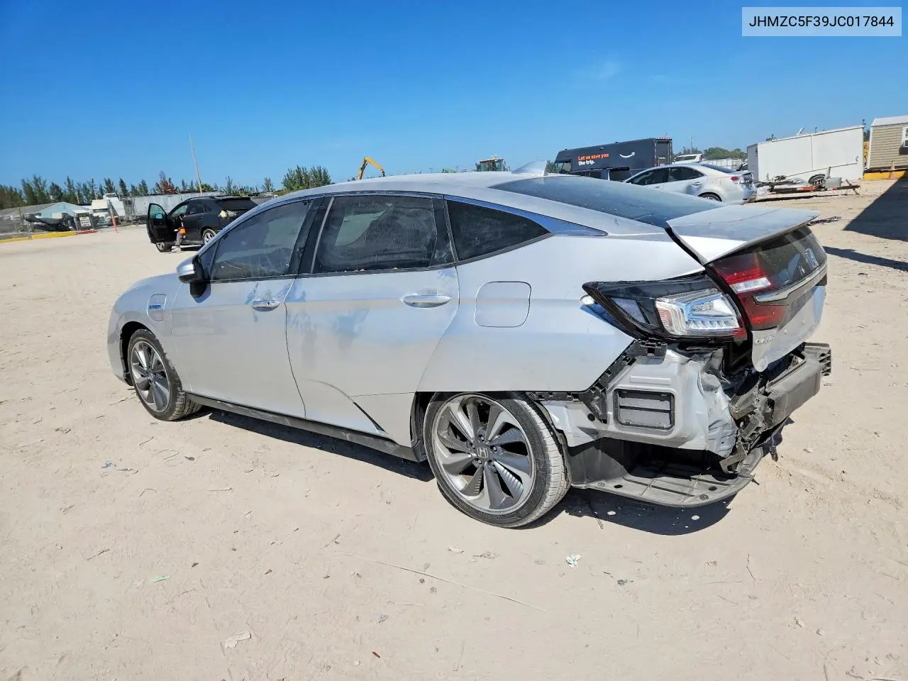 2018 Honda Clarity Touring VIN: JHMZC5F39JC017844 Lot: 47738526