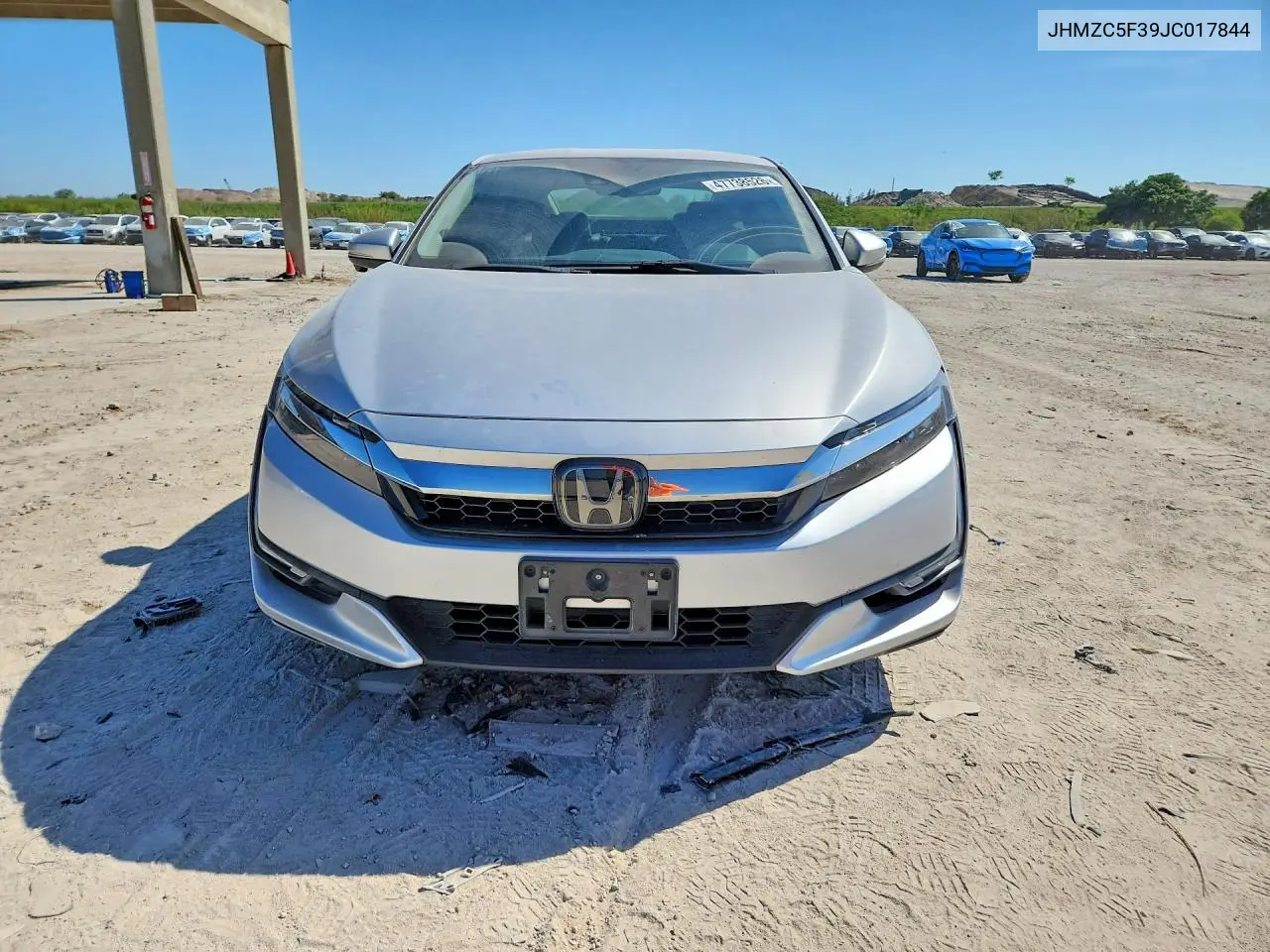 2018 Honda Clarity Touring VIN: JHMZC5F39JC017844 Lot: 47738526
