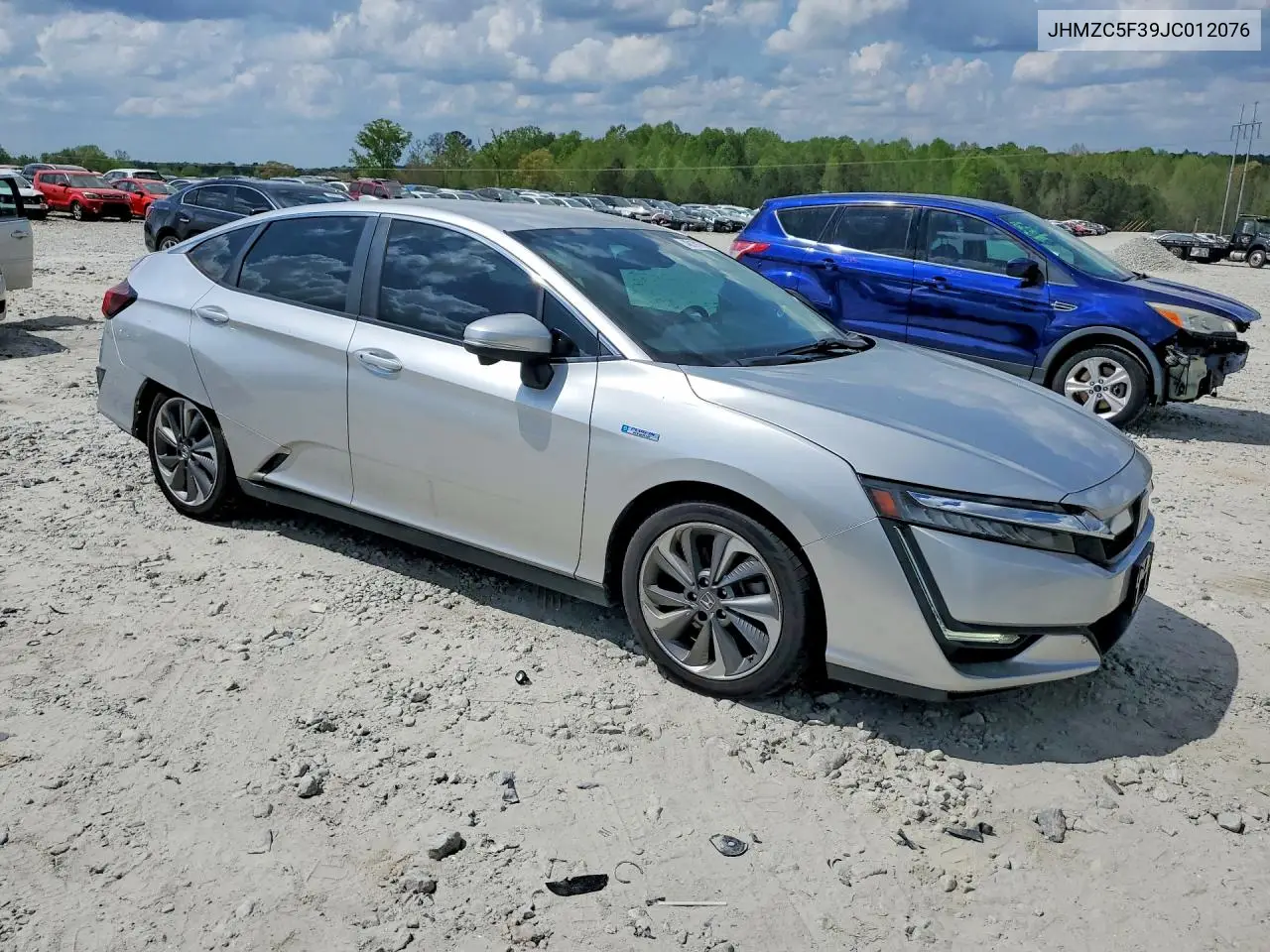 2018 Honda Clarity Touring VIN: JHMZC5F39JC012076 Lot: 48191756