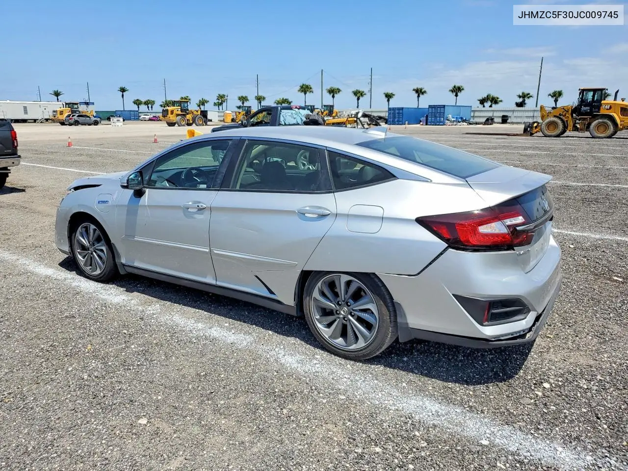2018 Honda Clarity Touring VIN: JHMZC5F30JC009745 Lot: 49637366