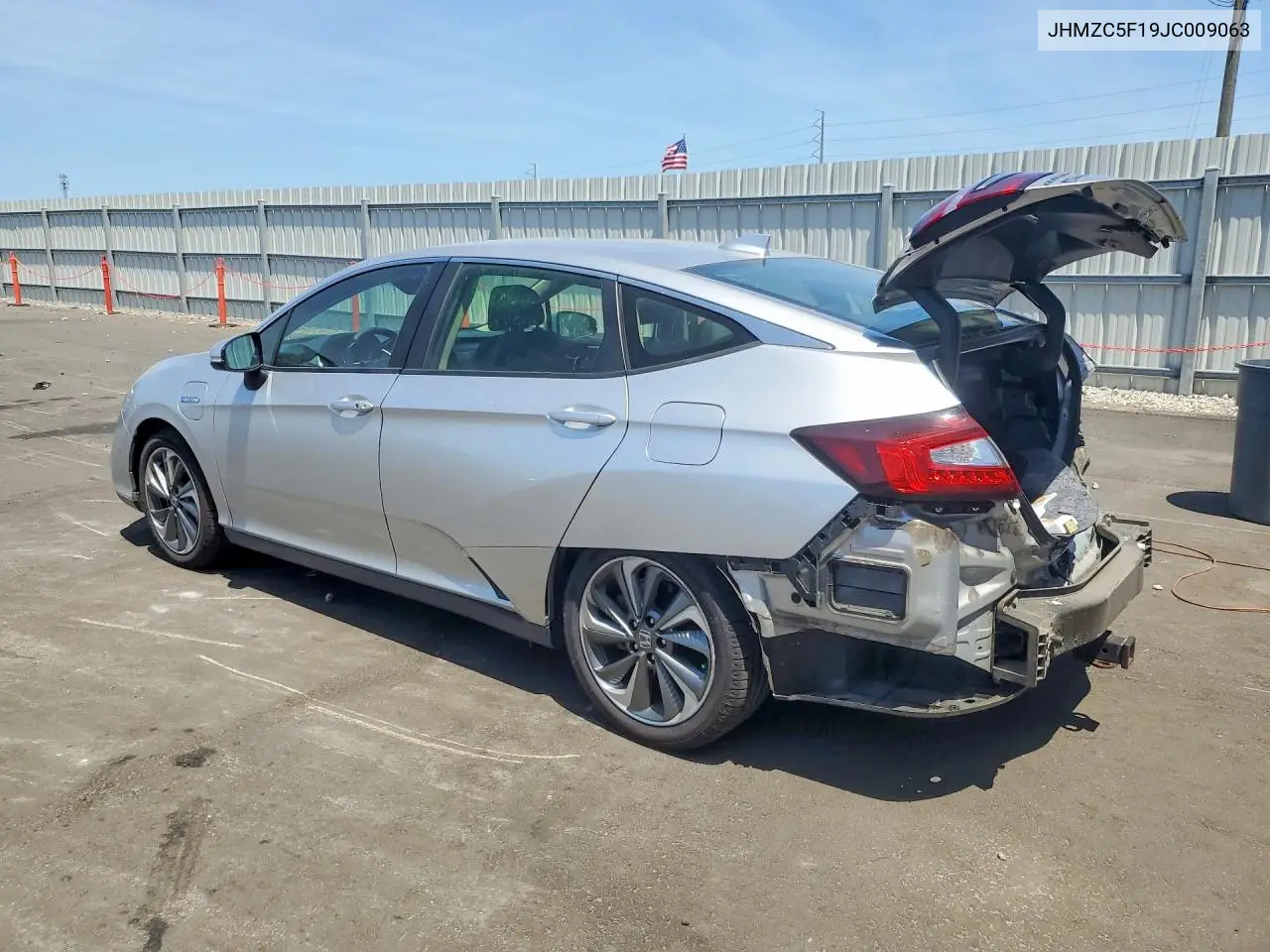 2018 Honda Clarity VIN: JHMZC5F19JC009063 Lot: 50398316