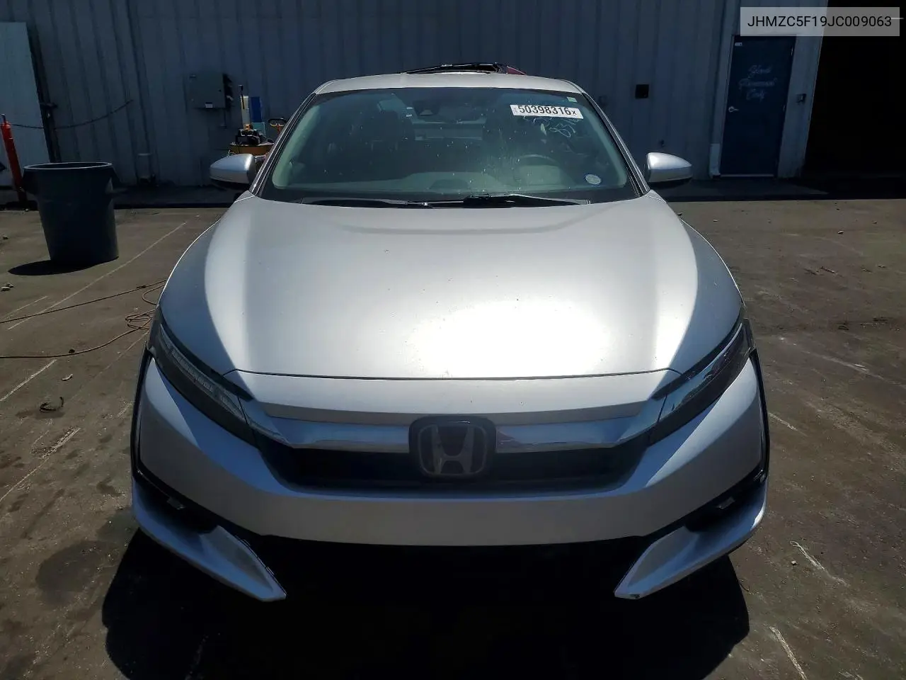 2018 Honda Clarity VIN: JHMZC5F19JC009063 Lot: 50398316