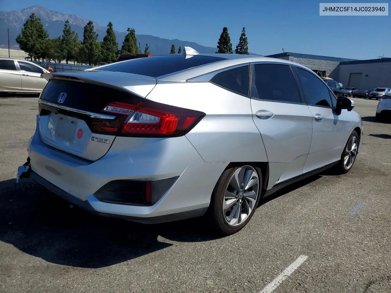 2018 Honda Clarity VIN: JHMZC5F14JC023940 Lot: 52510156