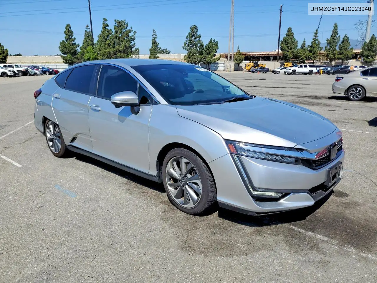 2018 Honda Clarity VIN: JHMZC5F14JC023940 Lot: 52510156