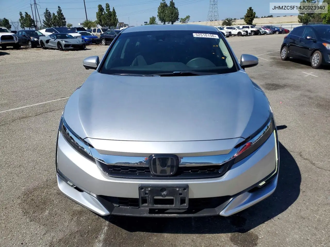 2018 Honda Clarity VIN: JHMZC5F14JC023940 Lot: 52510156