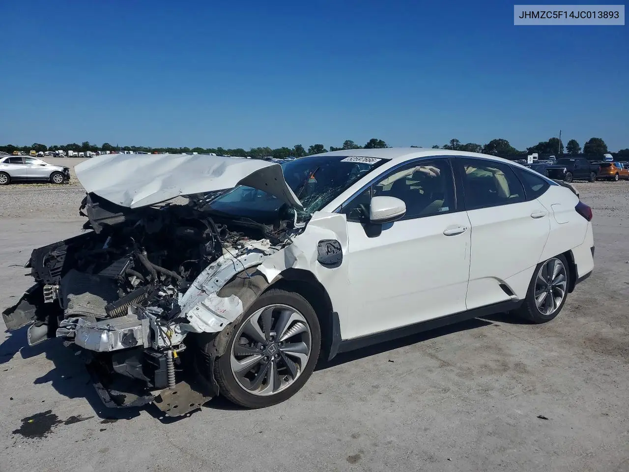 2018 Honda Clarity VIN: JHMZC5F14JC013893 Lot: 52597666