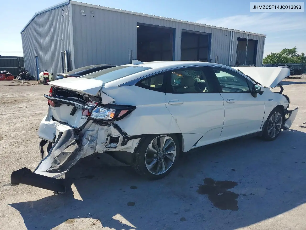 2018 Honda Clarity VIN: JHMZC5F14JC013893 Lot: 52597666