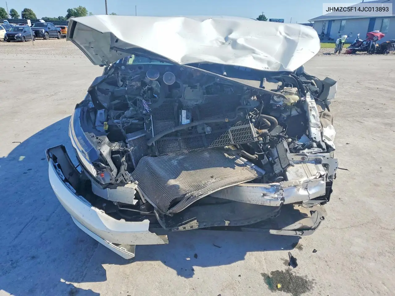 2018 Honda Clarity VIN: JHMZC5F14JC013893 Lot: 52597666