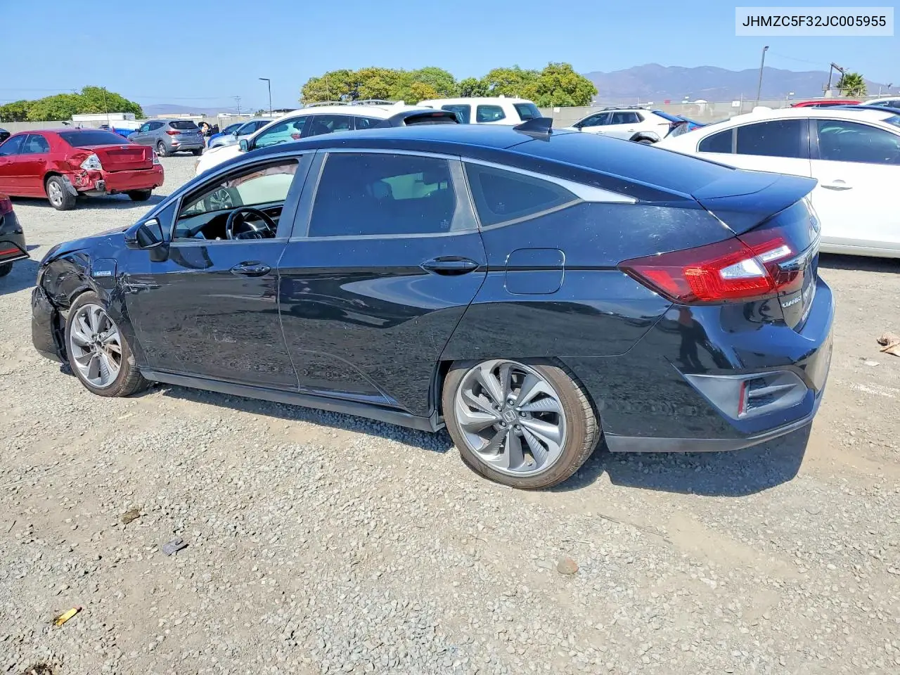 2018 Honda Clarity Touring VIN: JHMZC5F32JC005955 Lot: 52961686