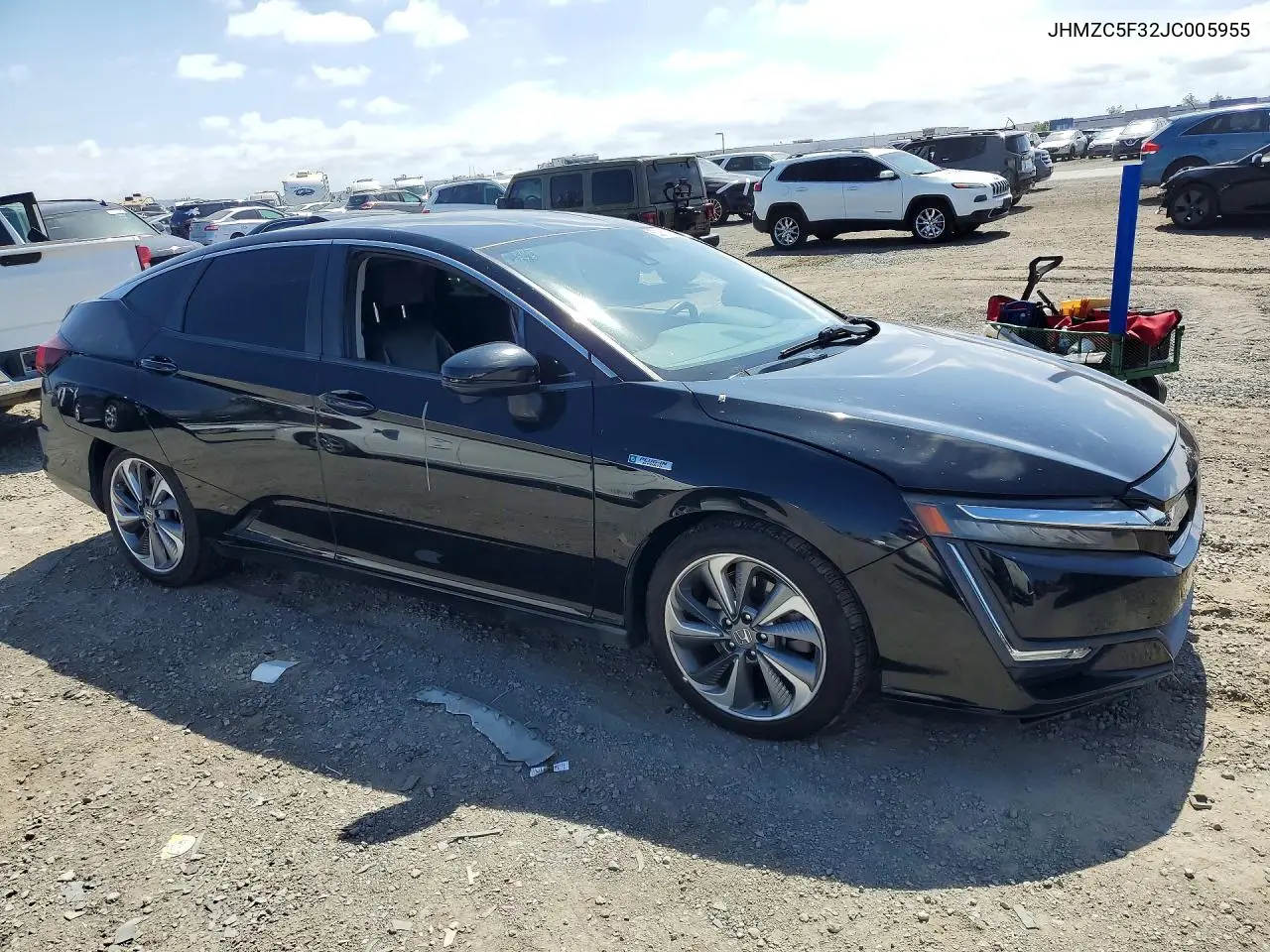 2018 Honda Clarity Touring VIN: JHMZC5F32JC005955 Lot: 52961686