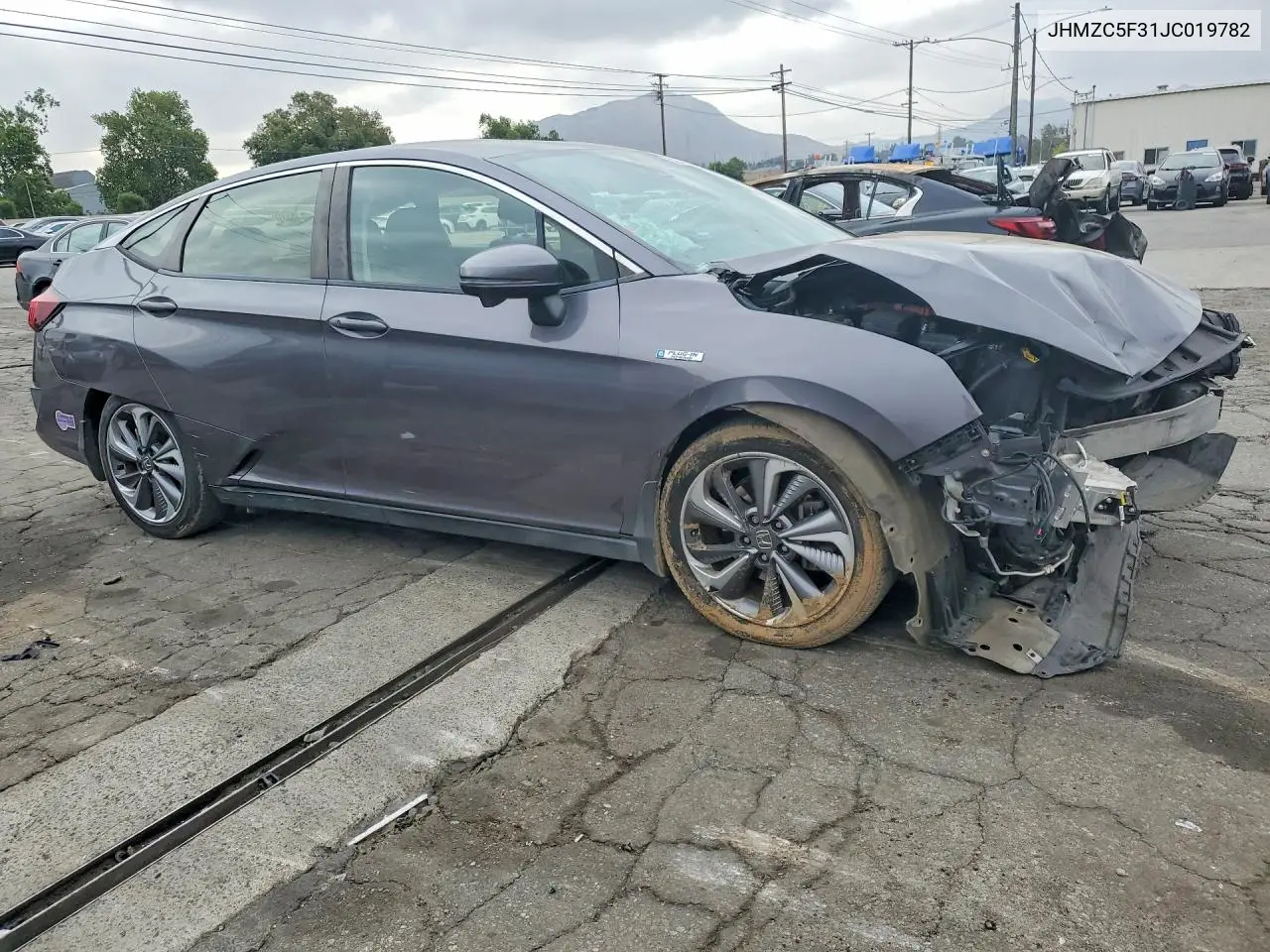 2018 Honda Clarity Touring VIN: JHMZC5F31JC019782 Lot: 52963076