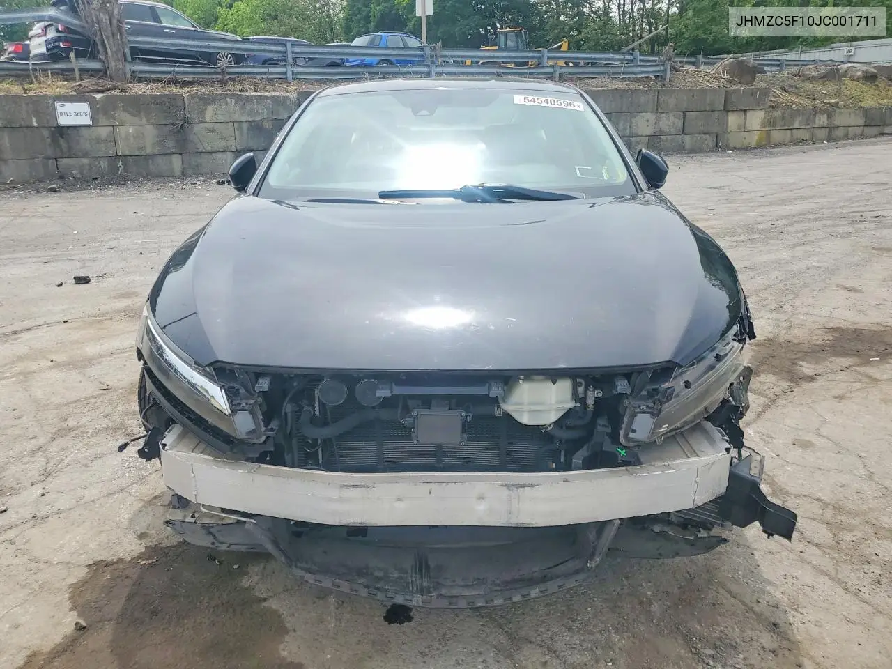 2018 Honda Clarity VIN: JHMZC5F10JC001711 Lot: 54540596