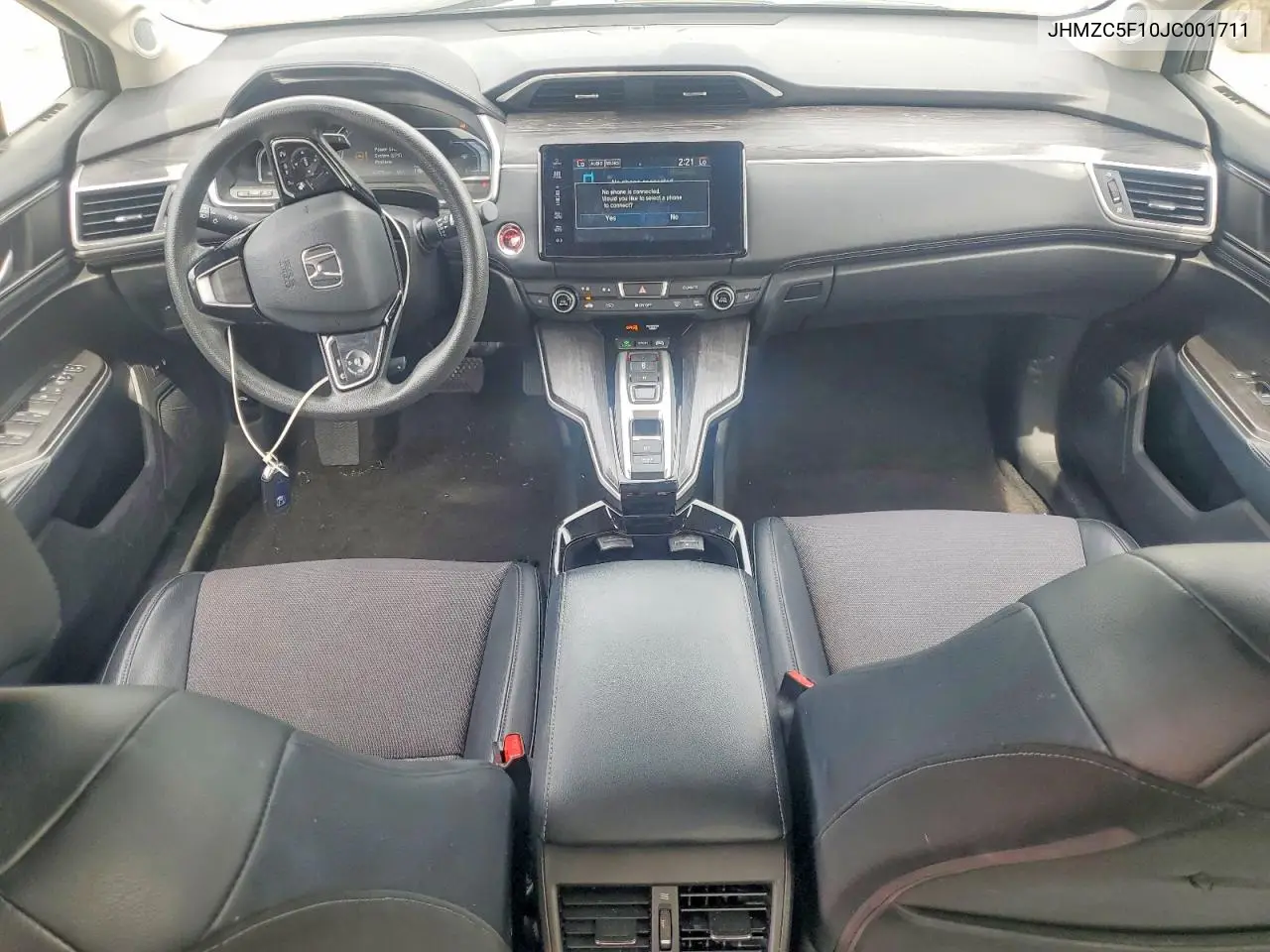 2018 Honda Clarity VIN: JHMZC5F10JC001711 Lot: 54540596