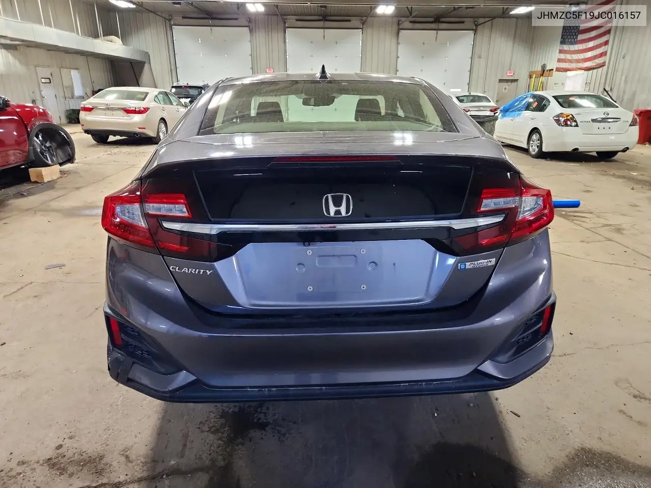 2018 Honda Clarity VIN: JHMZC5F19JC016157 Lot: 54753636