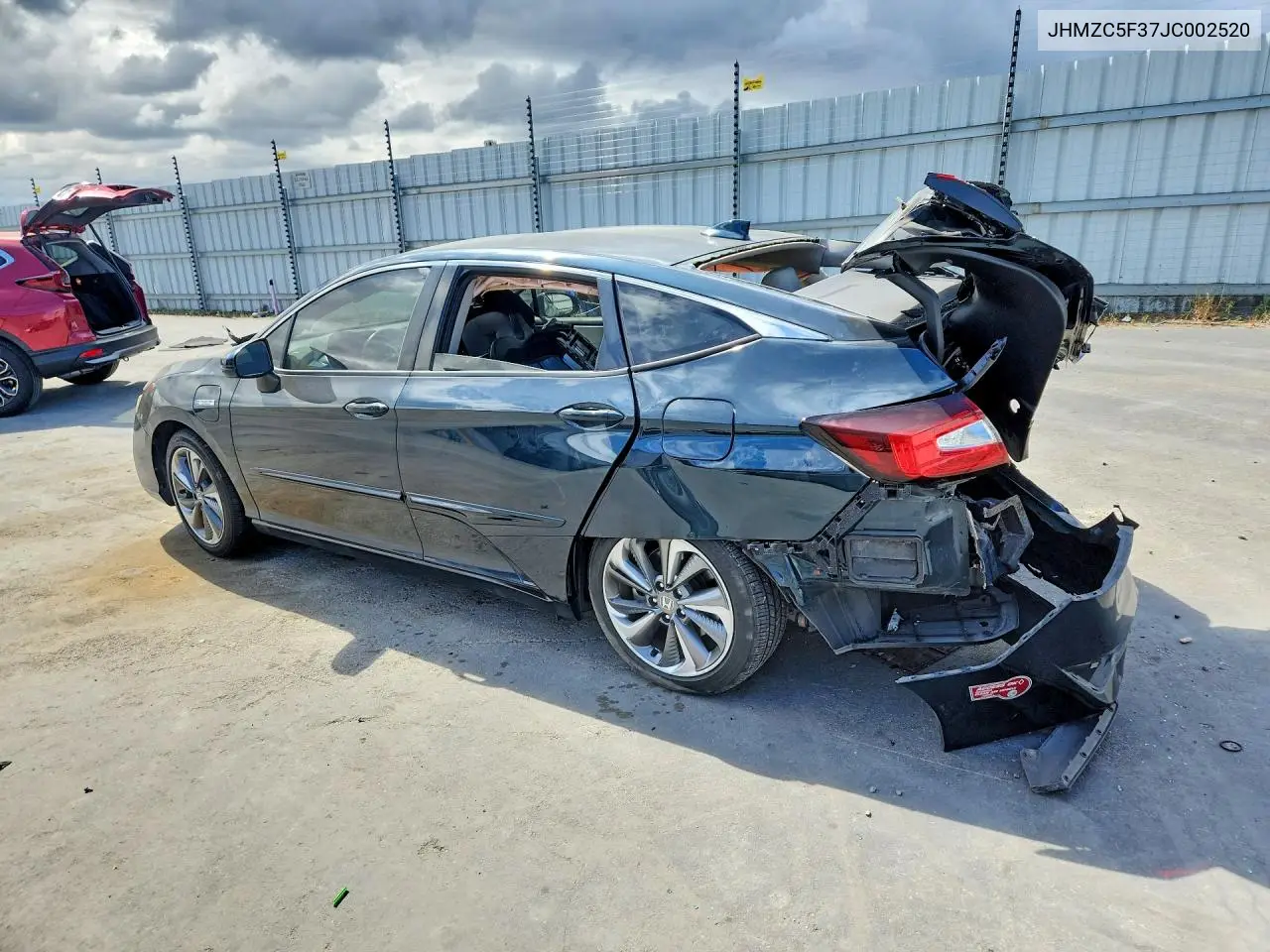 2018 Honda Clarity Touring VIN: JHMZC5F37JC002520 Lot: 54864626