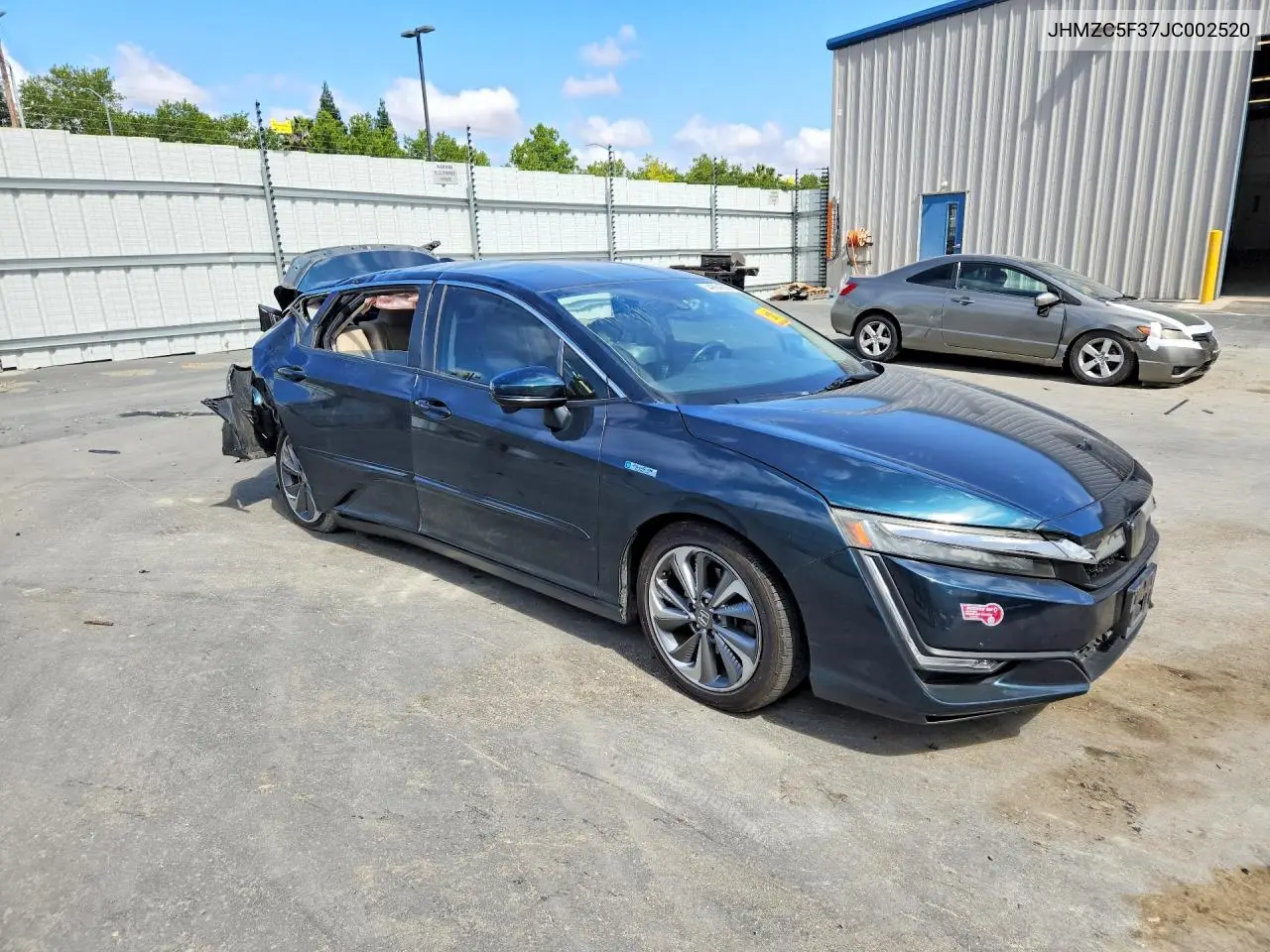 2018 Honda Clarity Touring VIN: JHMZC5F37JC002520 Lot: 54864626
