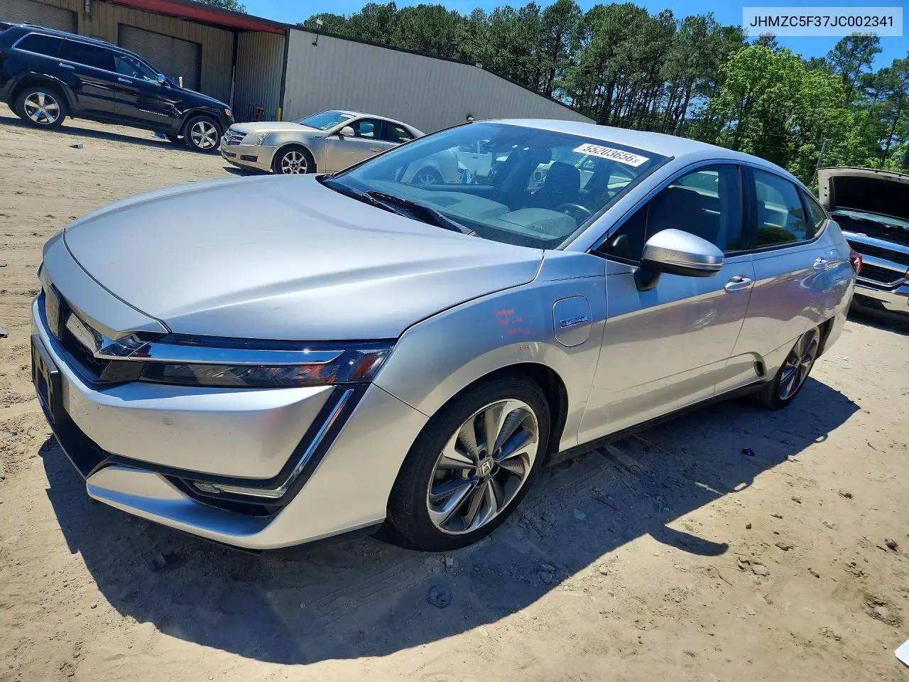 2018 Honda Clarity Touring VIN: JHMZC5F37JC002341 Lot: 55203656