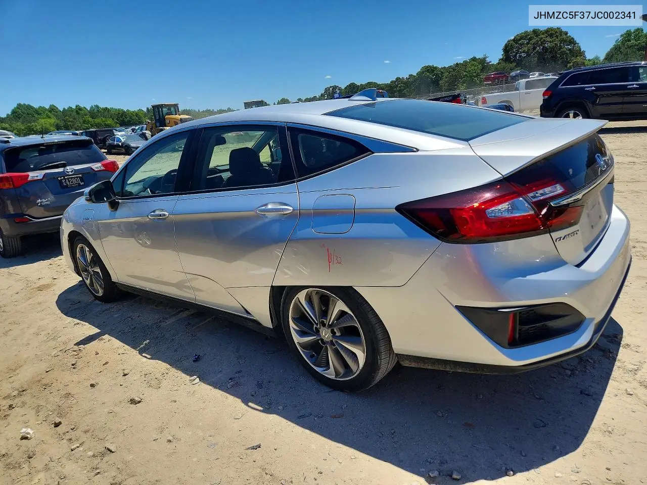 2018 Honda Clarity Touring VIN: JHMZC5F37JC002341 Lot: 55203656