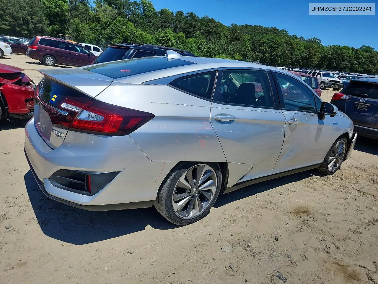 2018 Honda Clarity Touring VIN: JHMZC5F37JC002341 Lot: 55203656