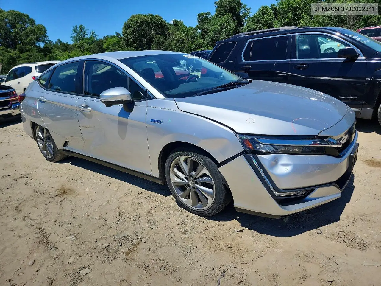 2018 Honda Clarity Touring VIN: JHMZC5F37JC002341 Lot: 55203656