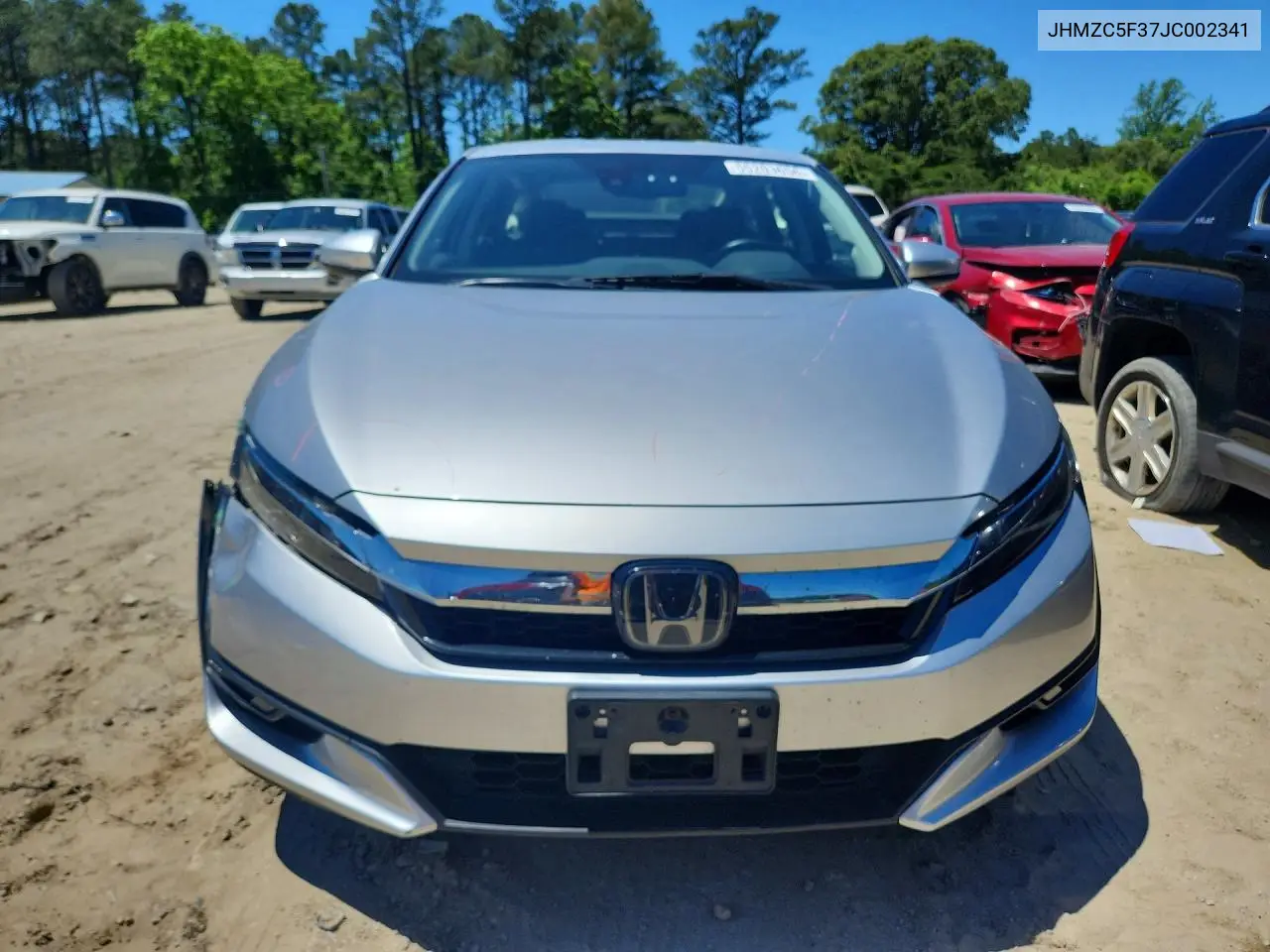 2018 Honda Clarity Touring VIN: JHMZC5F37JC002341 Lot: 55203656